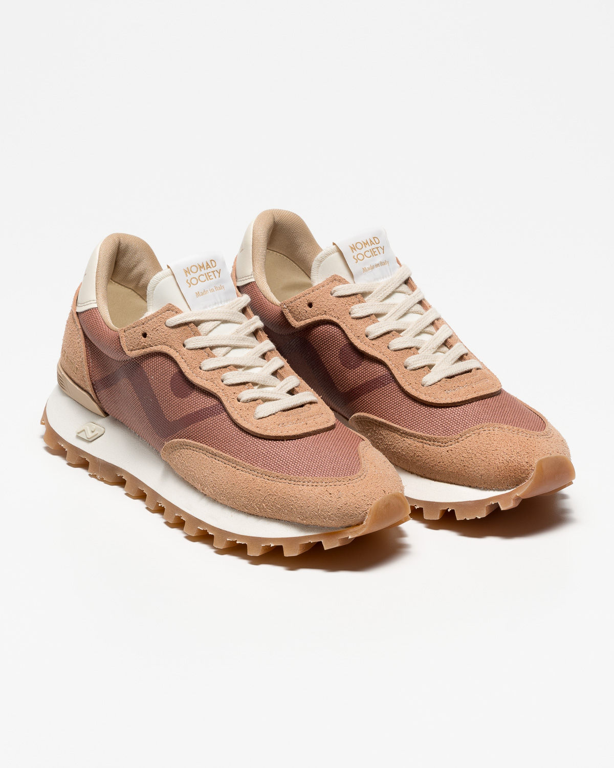 baskets nomad society terracota/pink