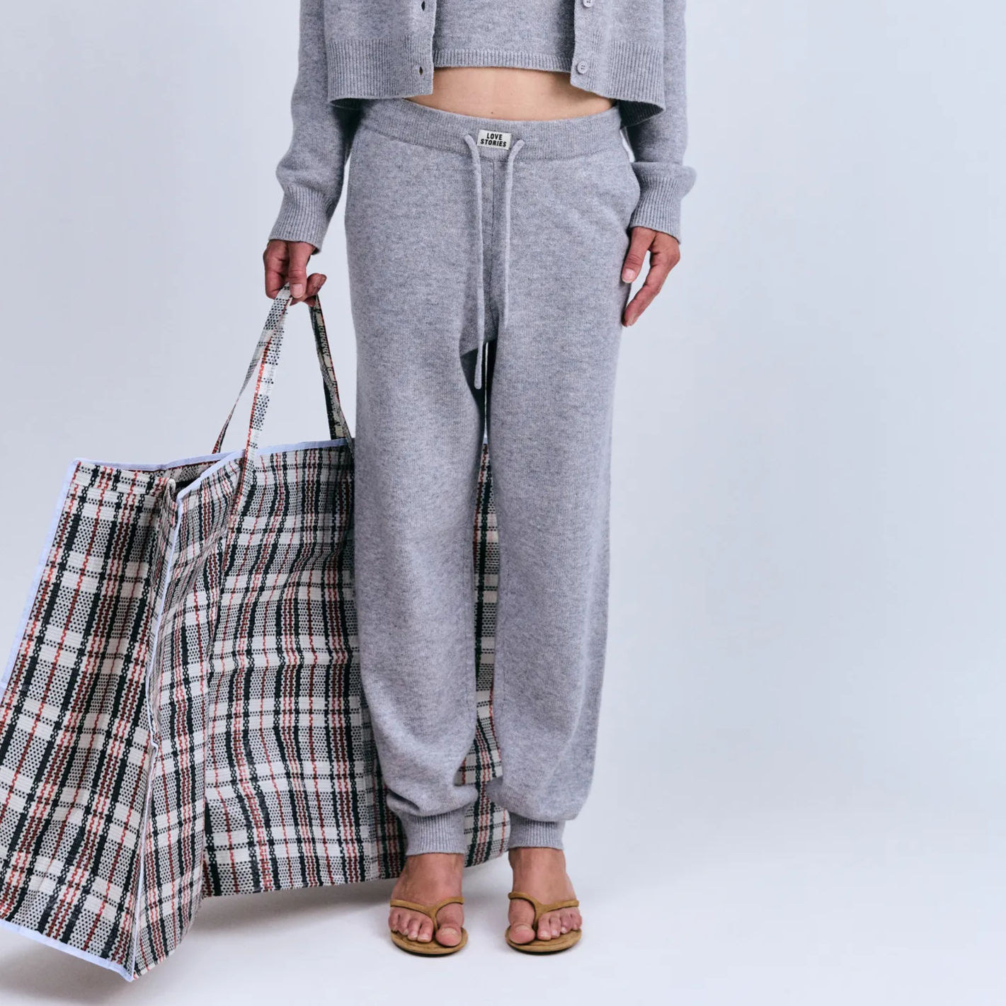 pantalon survêtement donna grey love stories