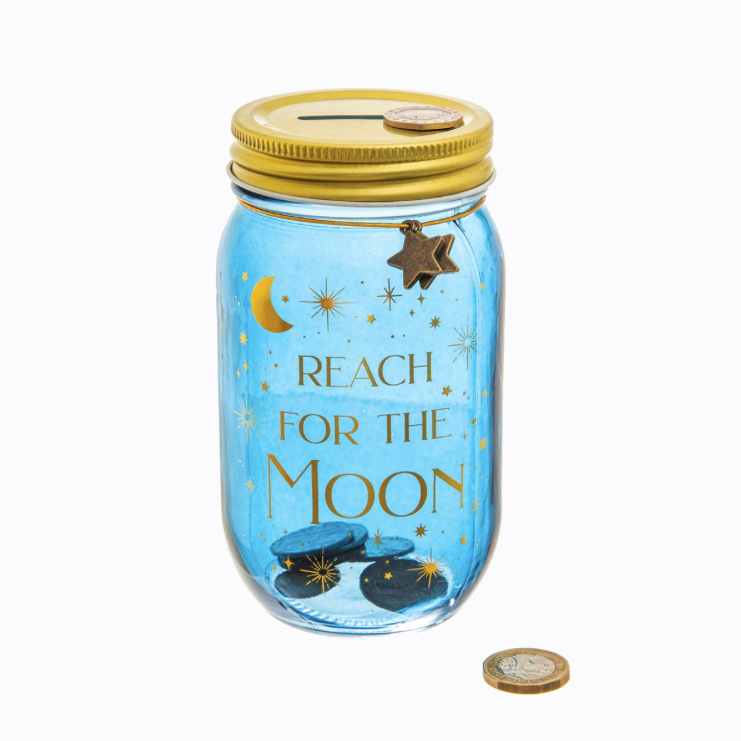 Miniature : tirelire céleste moon
