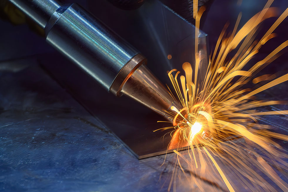 Spot Welding tool tip creating sparks