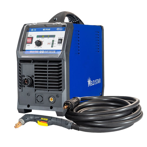 Weld Star PC40 110/230V Plasma Cutter c/w in Built Air Compressor Package Ross Welding
