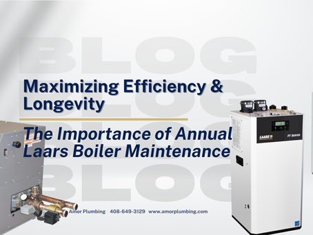 Professional technician performing annual maintenance on a Laars boiler, ensuring efficiency, safety, and longevity for commercial and residential properties.