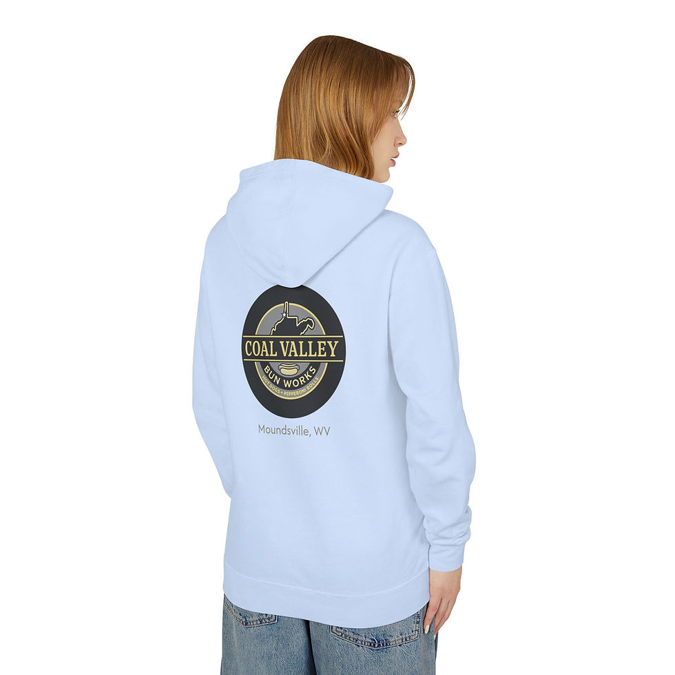 Thumbnail: 100% Cotton Coal Valley Moundsville WV Logo Hooded Sweatshirt