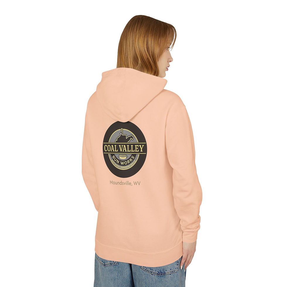 Thumbnail: 100% Cotton Coal Valley Moundsville WV Logo Hooded Sweatshirt