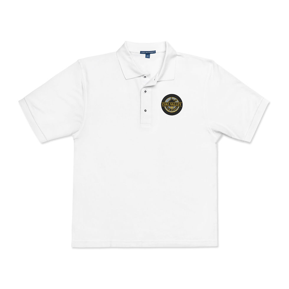 Thumbnail: Embroidered Coal Valley Polo Shirt