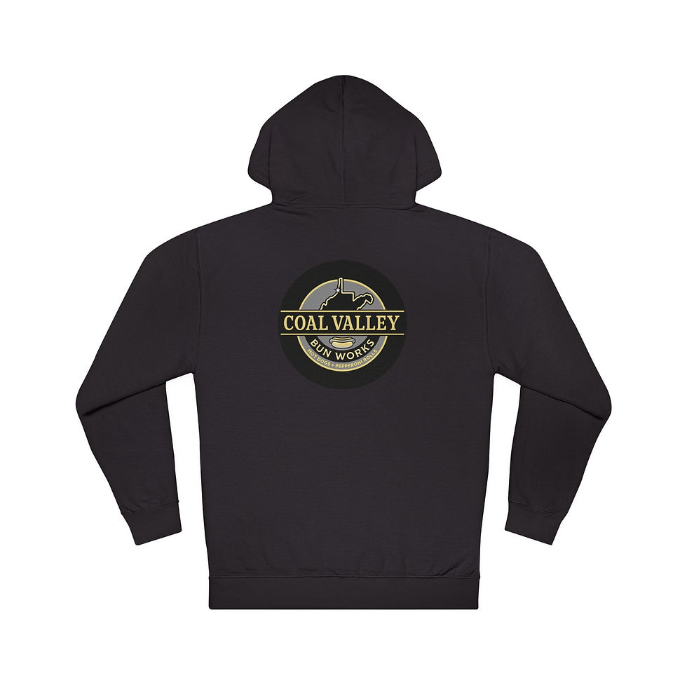 Thumbnail: Coal Valley Run Works Logo Hoodie — 80/20