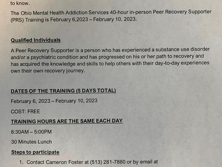 Addiction Services Council - 1/6/2023