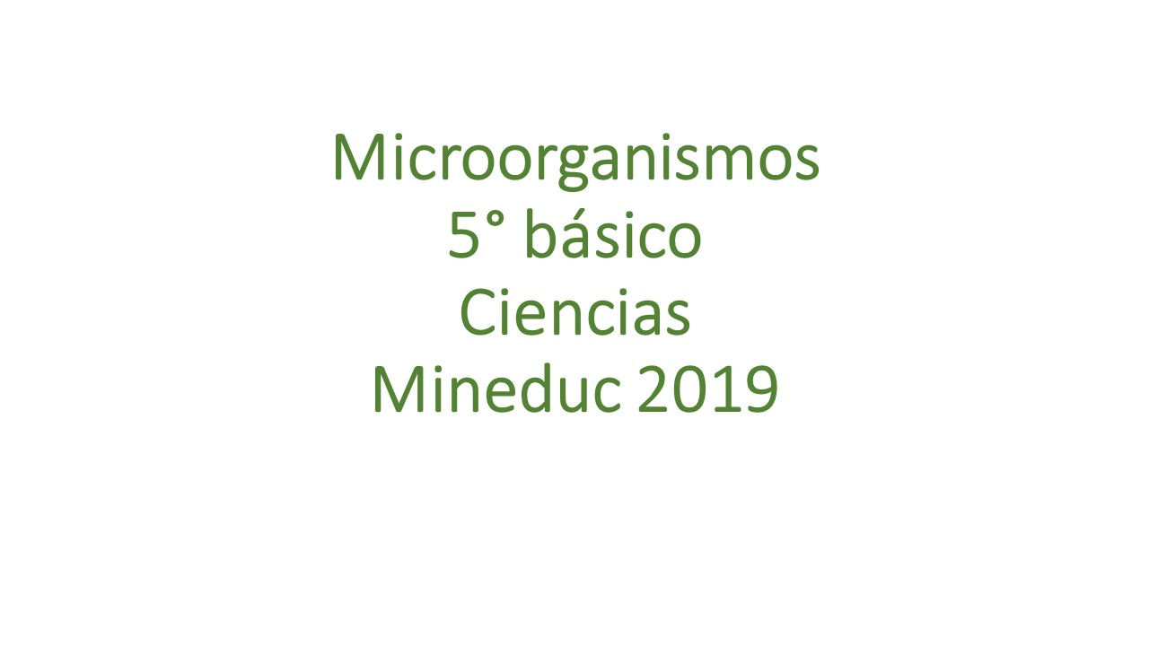 Microorganismos y virus