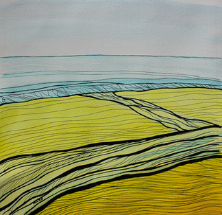 GULLANE BENTS II by Miren Hayek