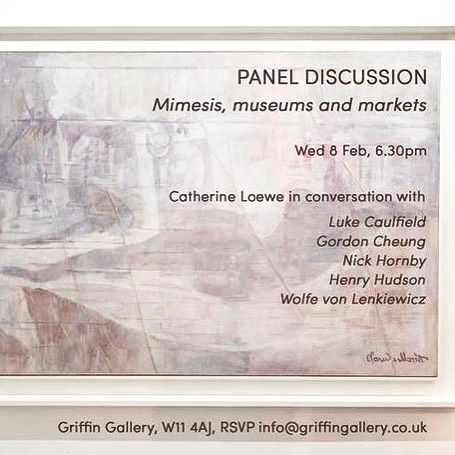 Talk with artists #griffingallery #henry