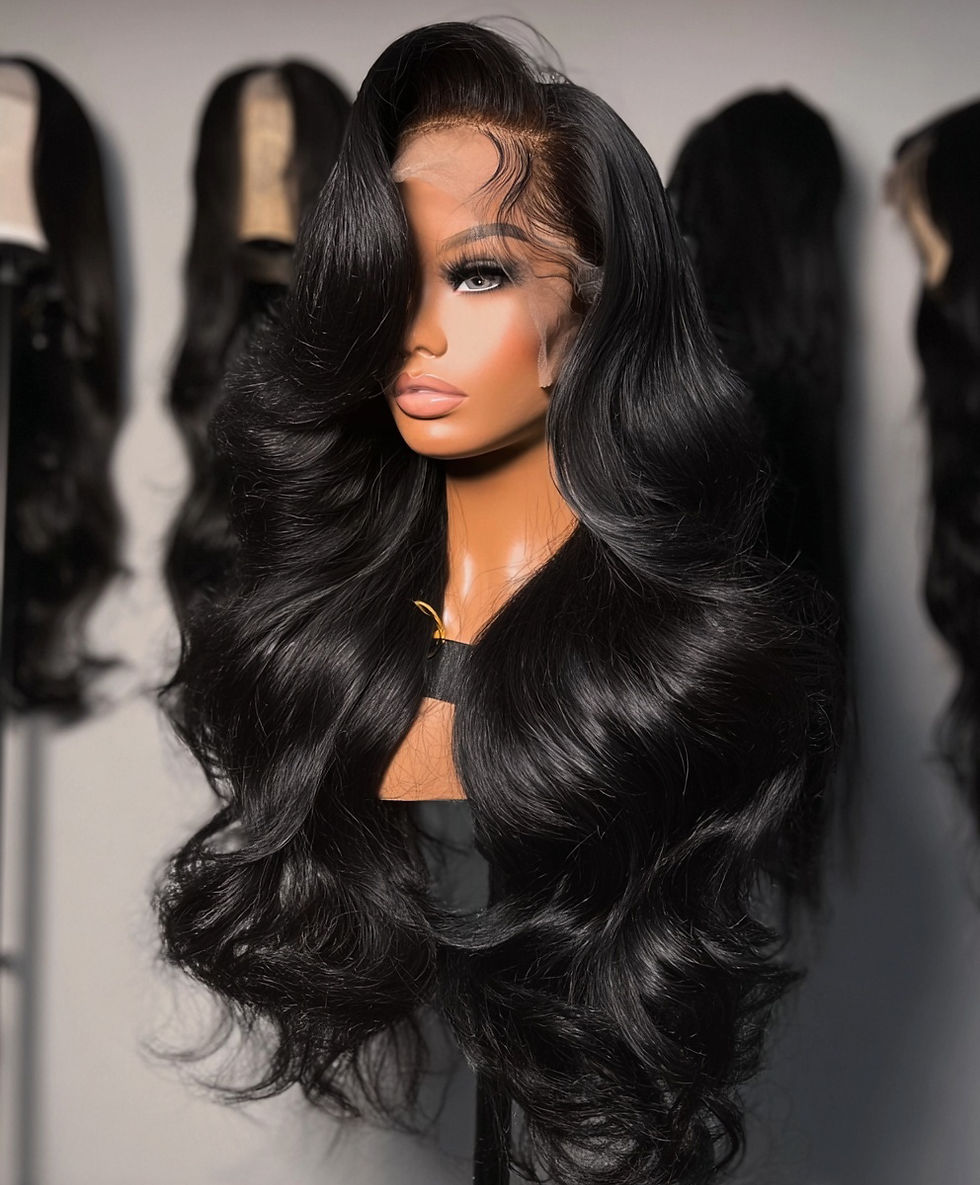 Thumbnail: Natural Body-wave HD Frontal Lace Wig