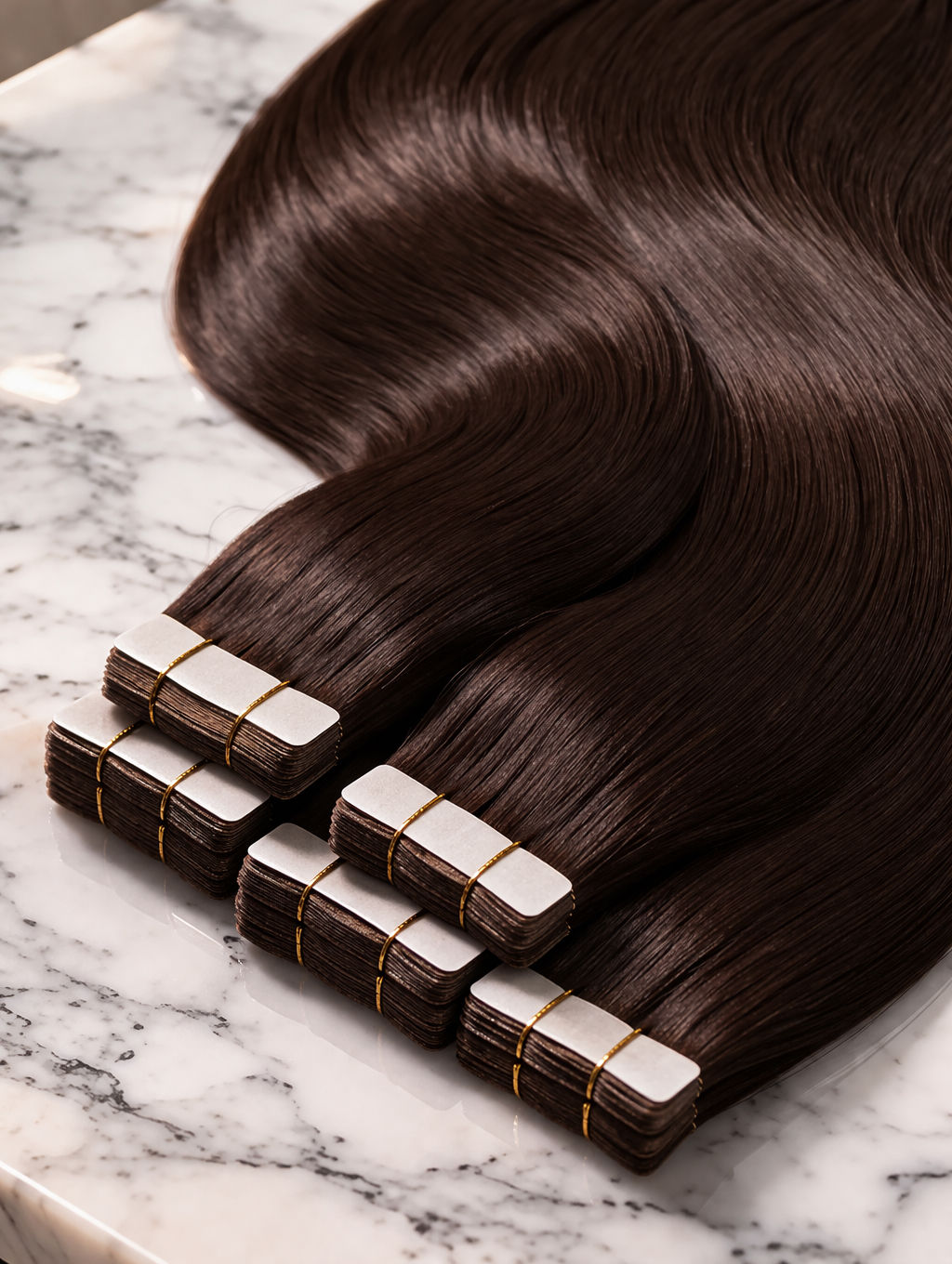 Natural Brown Tape-Ins