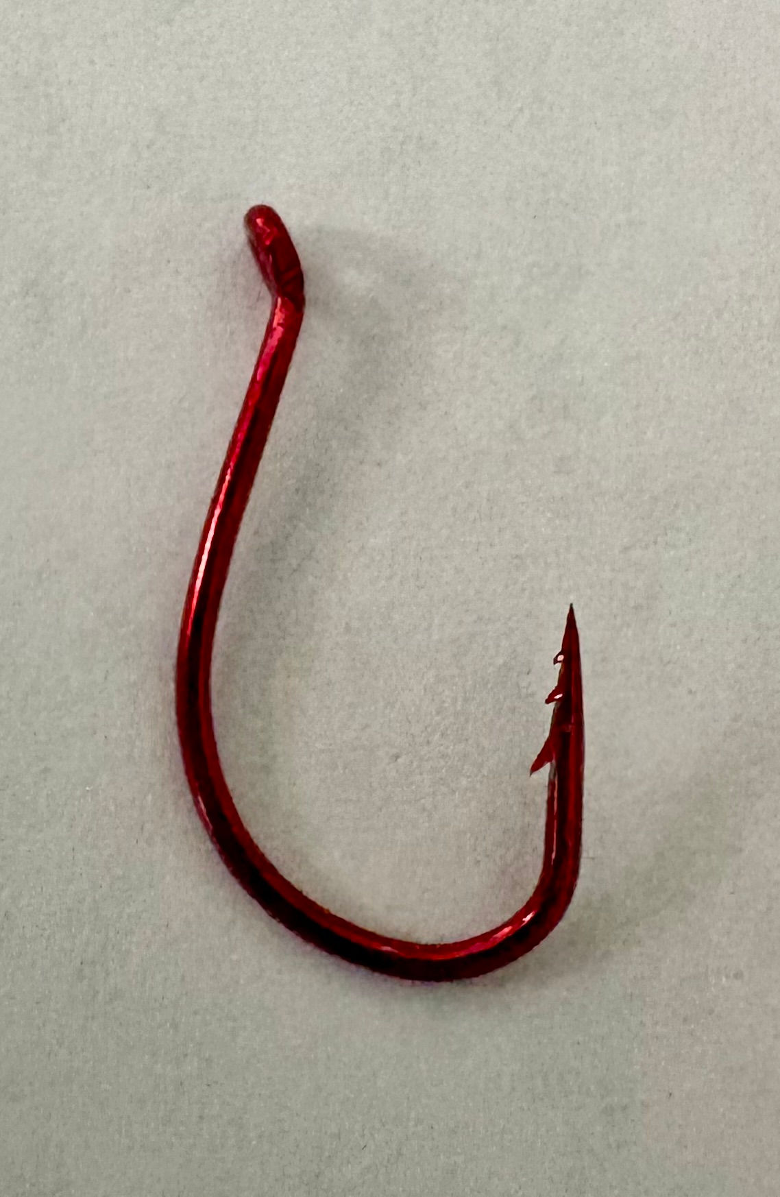 #4 VMC Fastgrip triple barb octopus hooks red