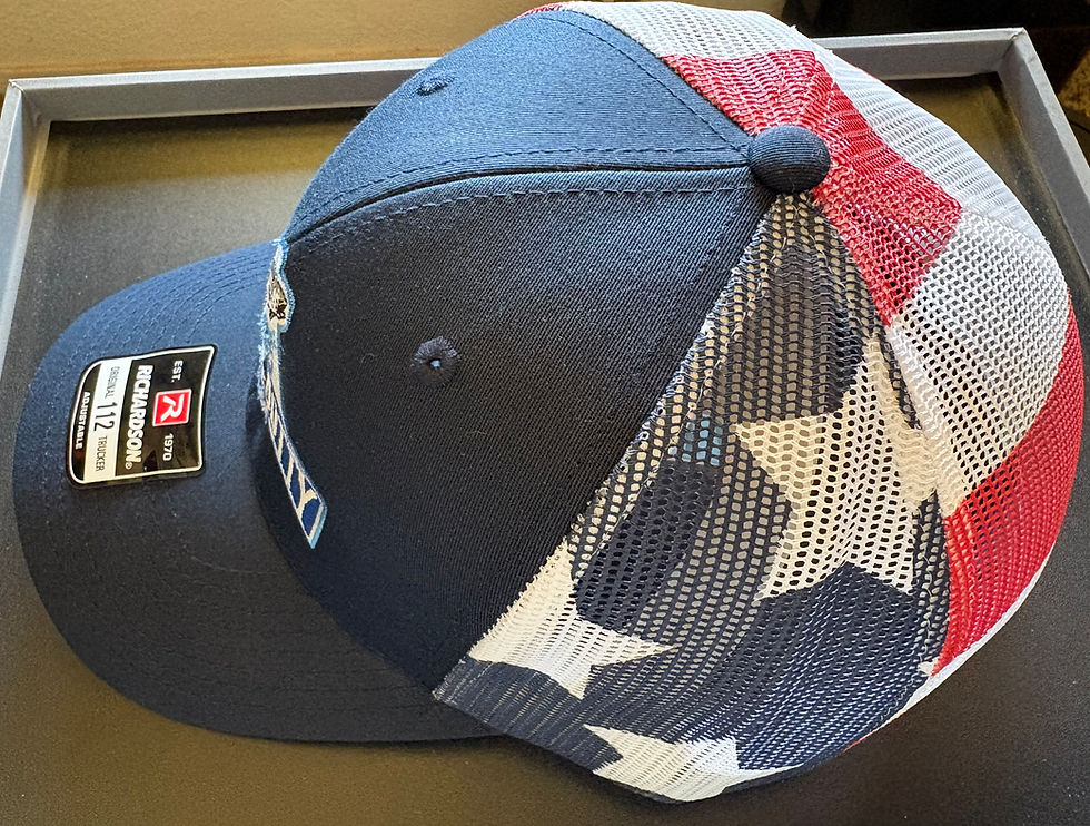 Thumbnail: Illumi-Knotty Tackle American Flag Hat 