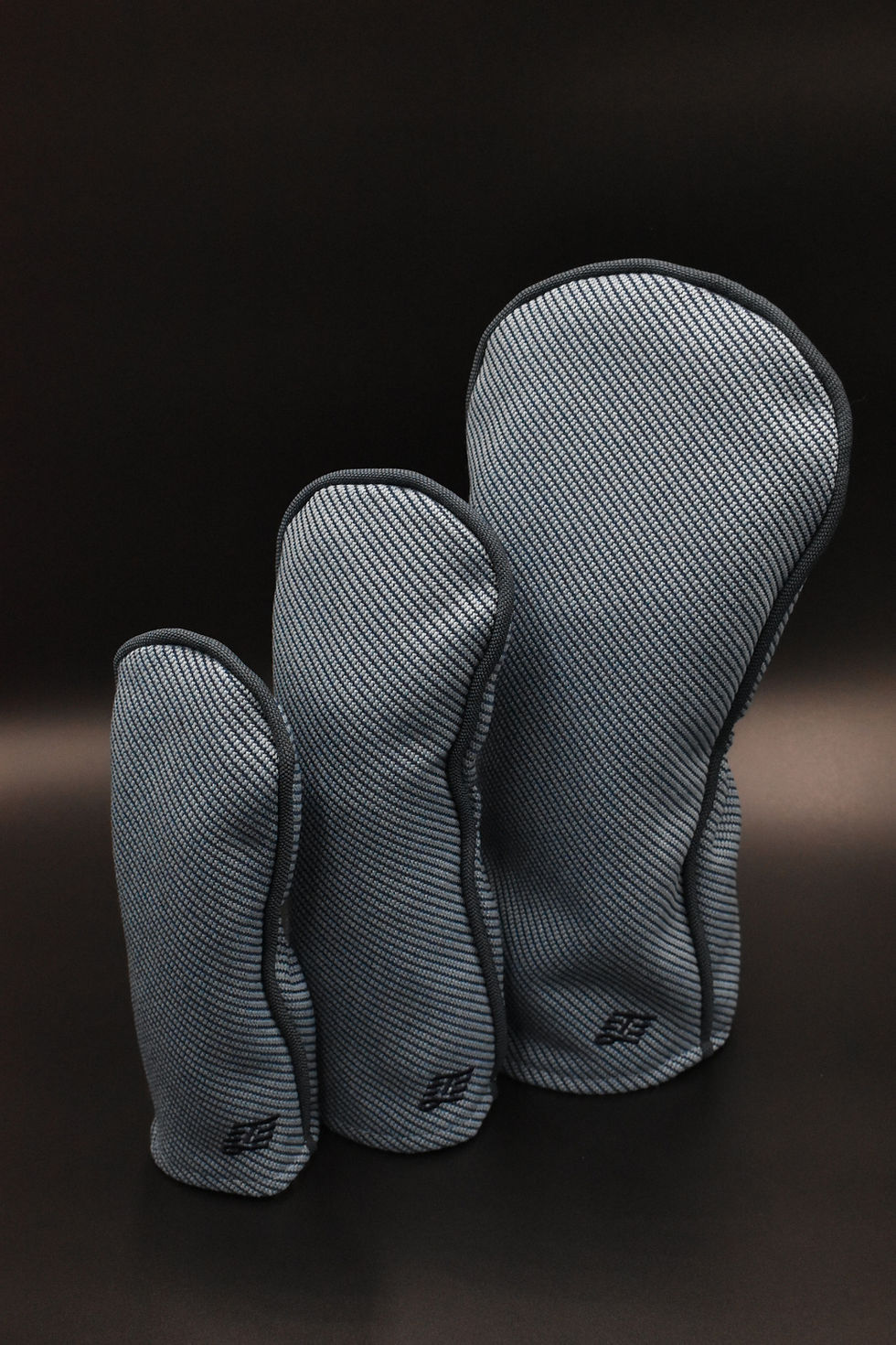 Thumbnail: Storm Grey Piped Headcovers