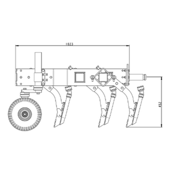 Miniature : Bâti de semis pour enjambeur - interface carré de 50