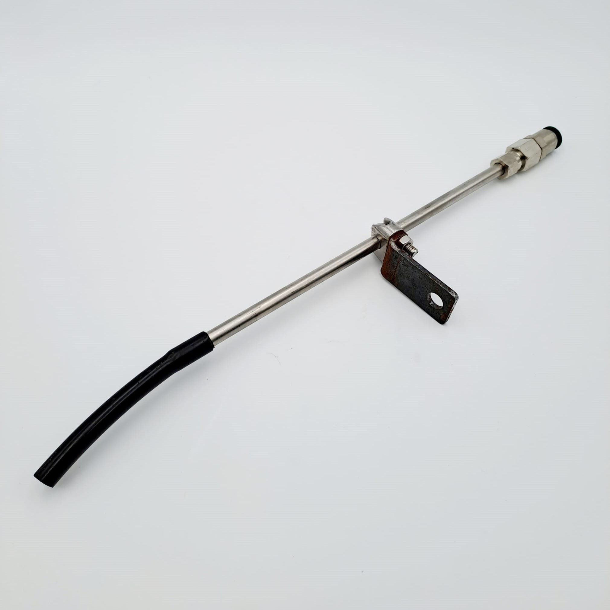 Canne de localisation inox avec support