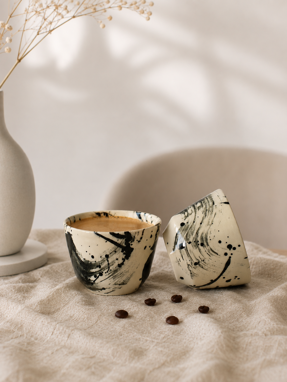 Becher klein "Japan black"