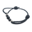 Thumbnail: Mens cord bracelet with black tourmaline and larvakite