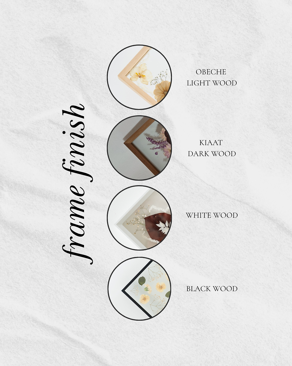 Thumbnail: Dainty Frame - Floral Preservation 