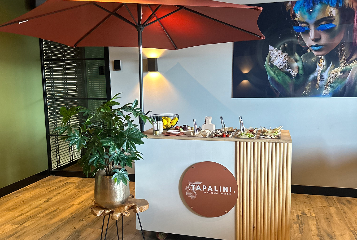 Rijdende tapasbar