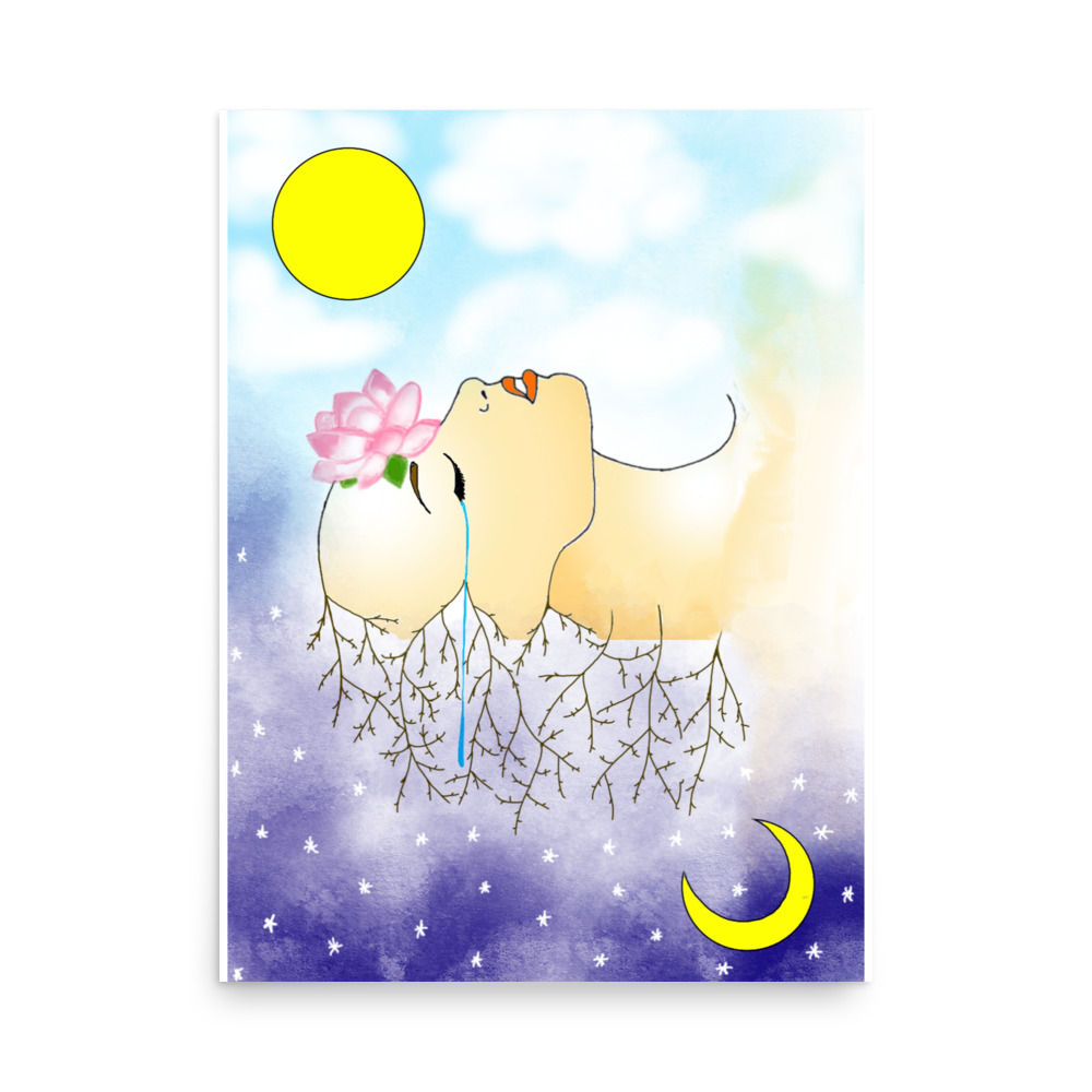 The Process of Tranforming Pain into Power Poster