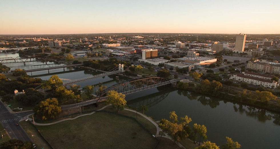 A growing neighborhood in Edinburg, Texas, showing homes, schools, and nearby roads that connect families to work and community life.