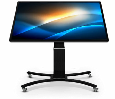 Interactive panel, part of PCS solutions for districts ready to request a quote for school tech consulting in Harlingen