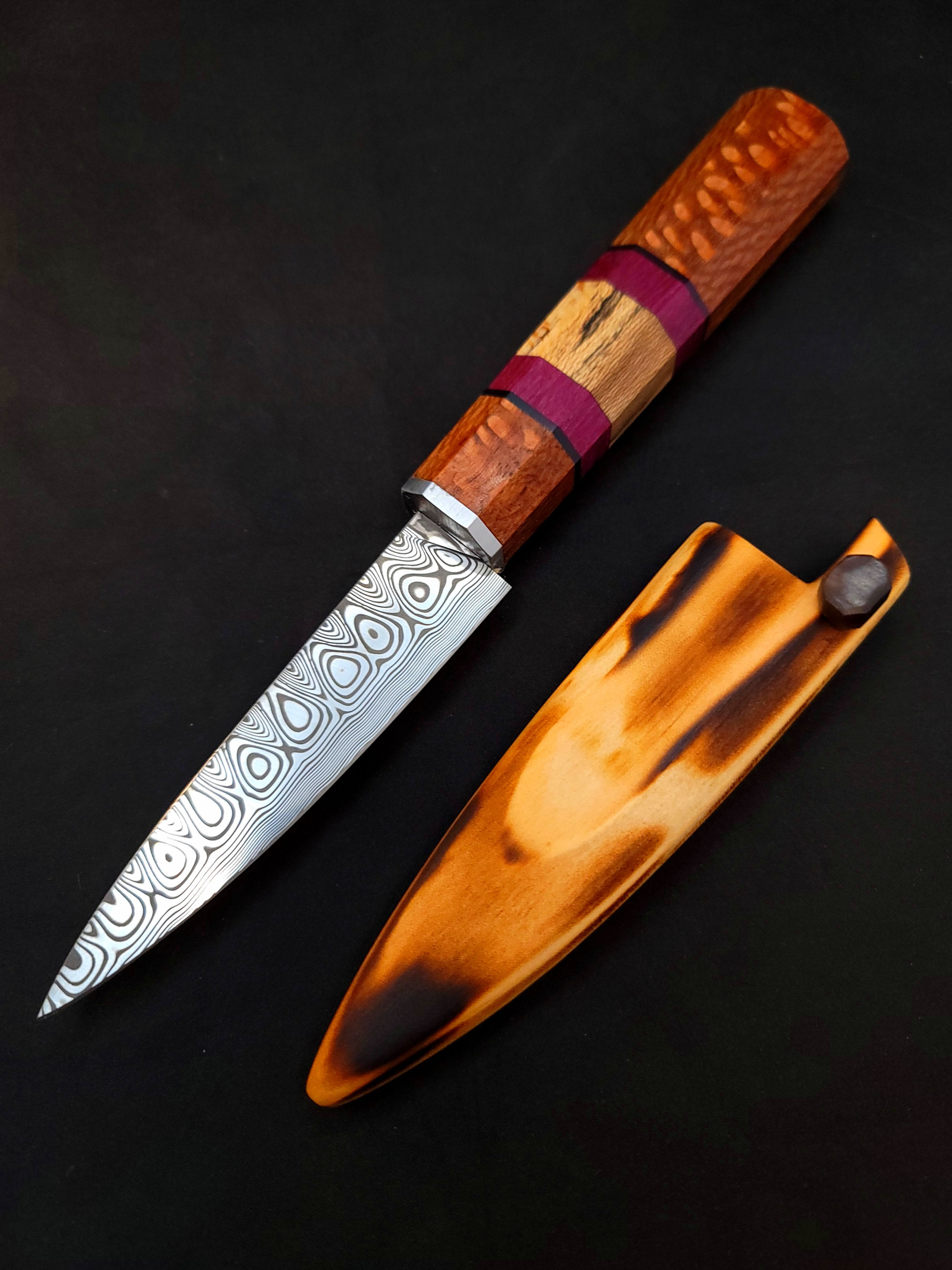 105mm Damasteel Paring Knife 