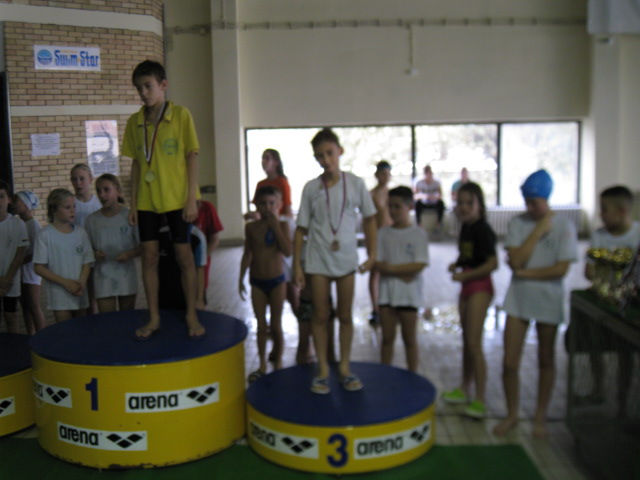 Bečej Akoš 50m prsno III. mesto