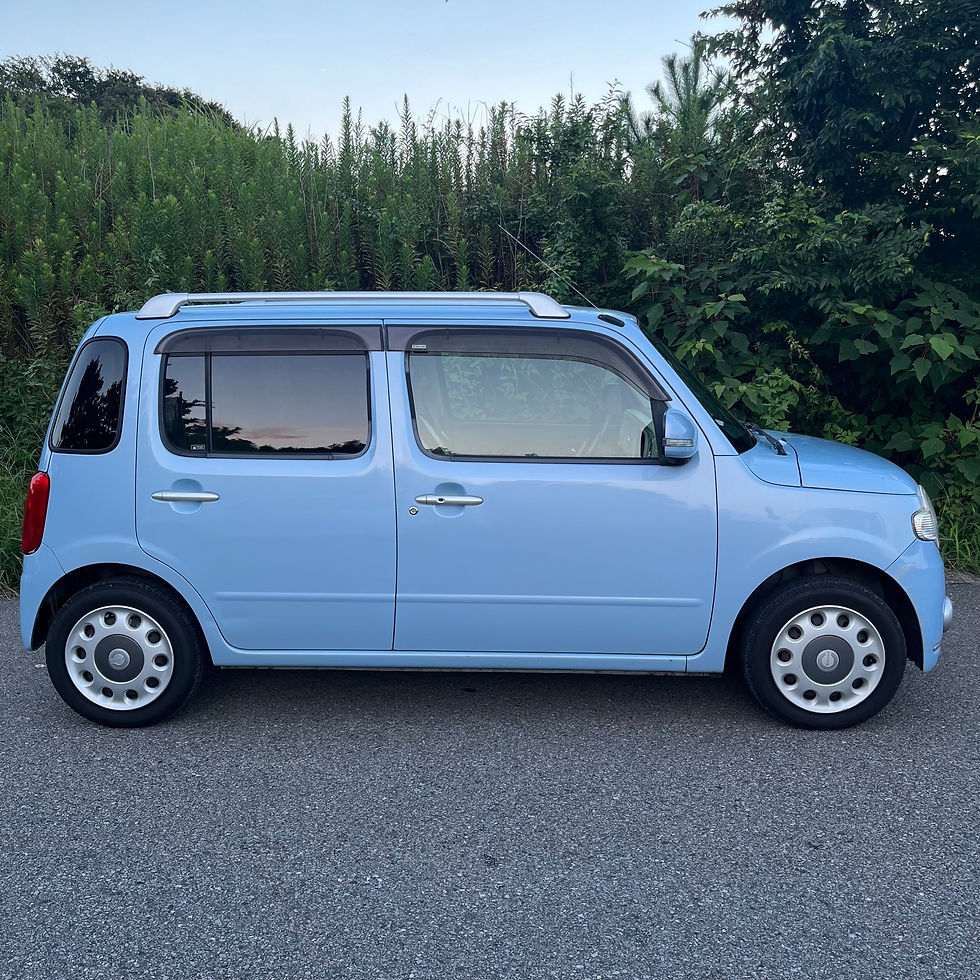 サムネイル： 【車検2年付き】ダイハツ・ミラココア！走行9万㌔！エアコン快適！シートカバー付き！