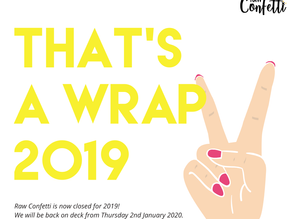 That's a wrap 2019 ✌🏼