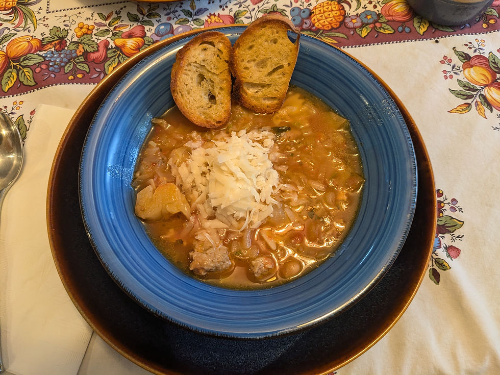 Cooking for Pleasure: Italian-Style Pasta Bean Soup