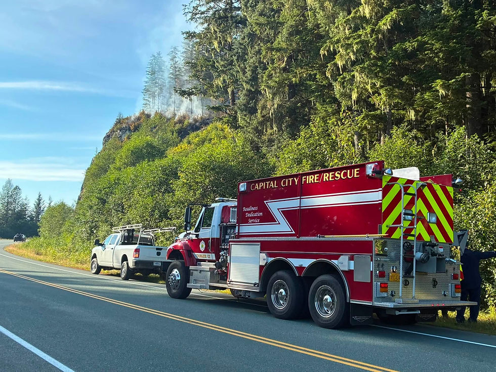 CCFR completes response to wildfire near Eagle Beach
