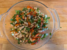 Cooking for Pleasure: Quick and easy bean salad