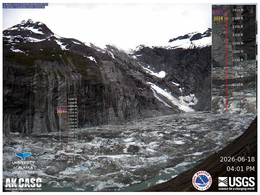 Juneau declares its earliest disaster declaration ahead of the expected 2026 glacial lake outburst flood