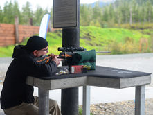 Grand reopening of Hank Harmon Public Range celebrated with ribbon shooting