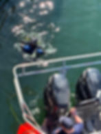 Divers search Gastineau Channel this week for Benjamin Stepetin. (Photo courtesy of Martin Stepetin Sr.) 