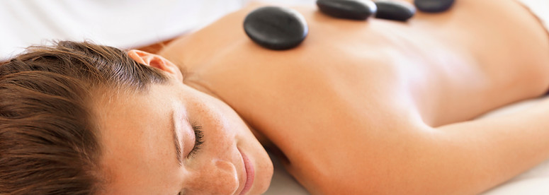 Terapia con piedras calientes