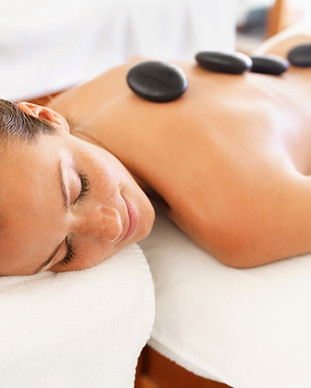 Massage aux pierres chaudes