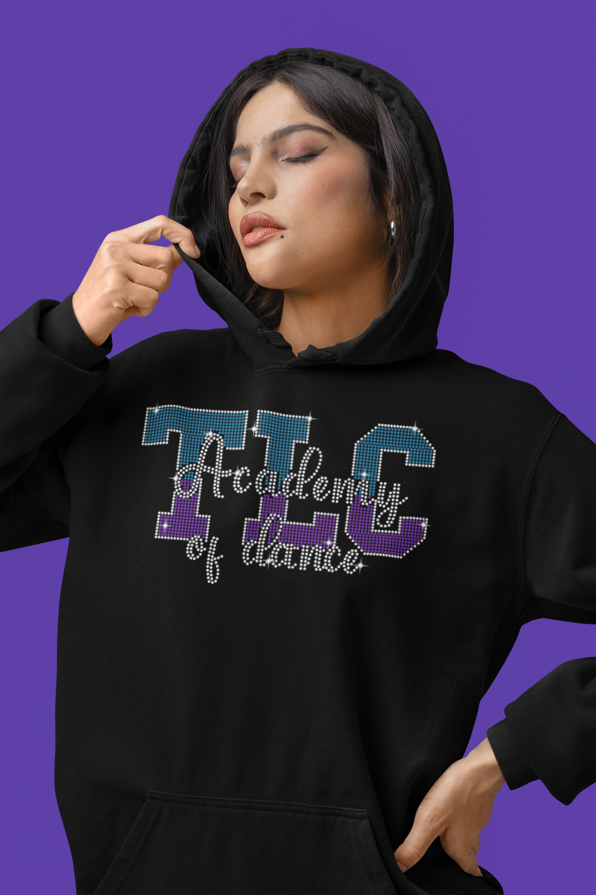 TLC Dance Mom Rhinestone Pullover Crewneck & Hoodie V2