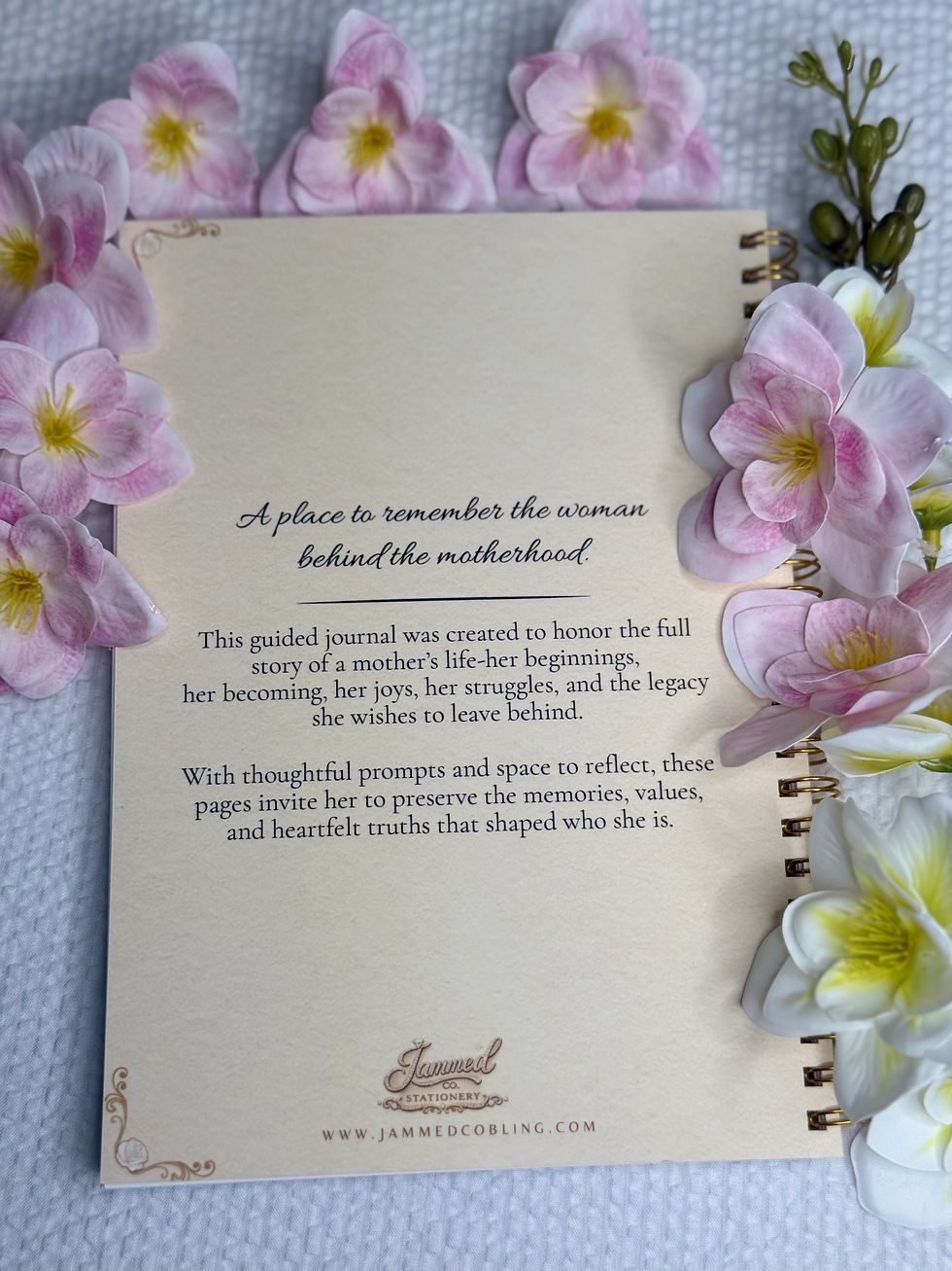 Thumbnail: The Woman Behind the Mother Guided Keepsake Journal