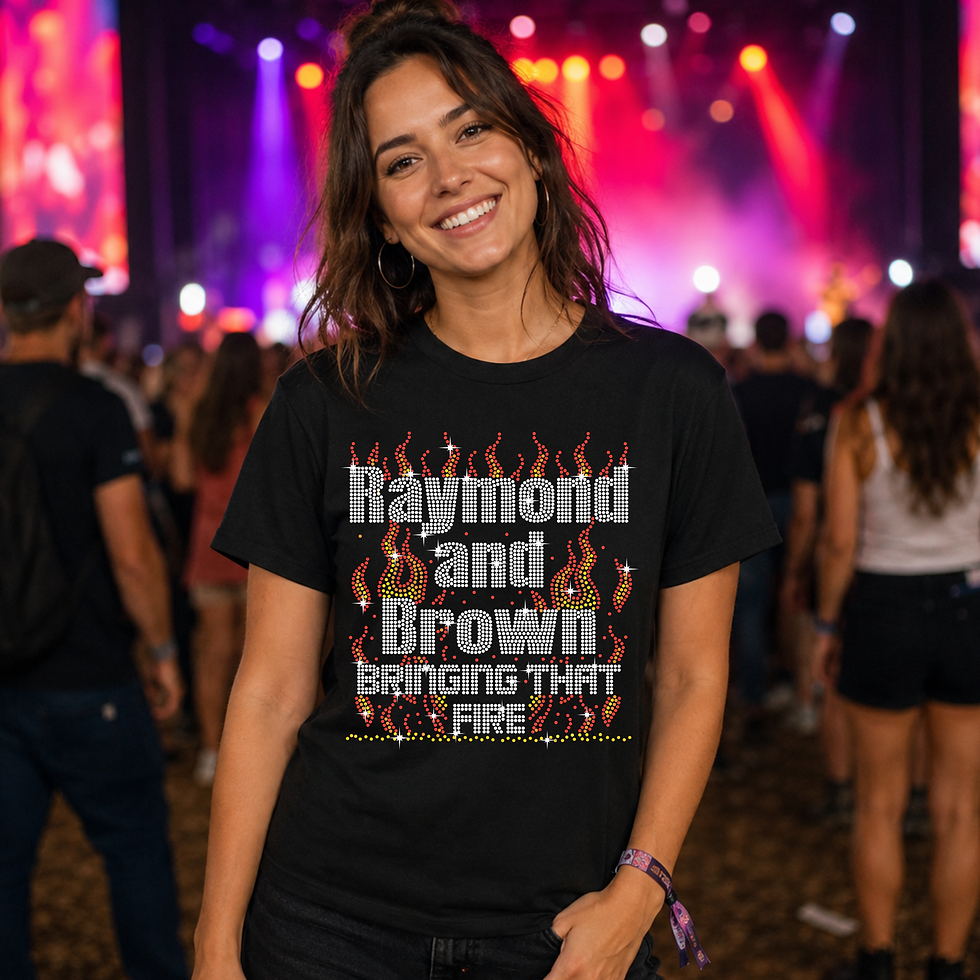 Thumbnail: Raymond and Brown Concert Shirt | Bringing That Fire Concert Tee