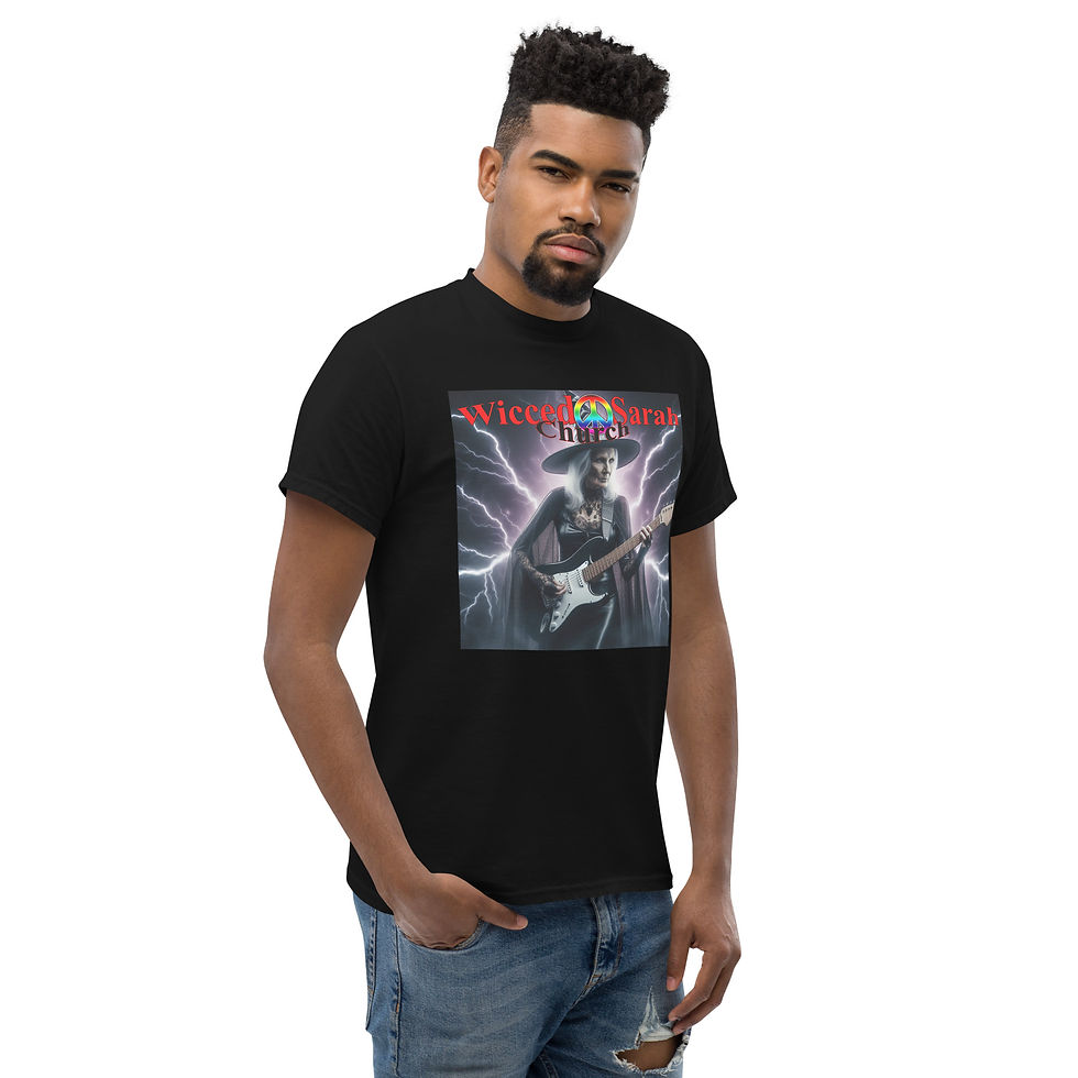 Thumbnail: Wicced Sarah Church Logo 1 Men's classic tee