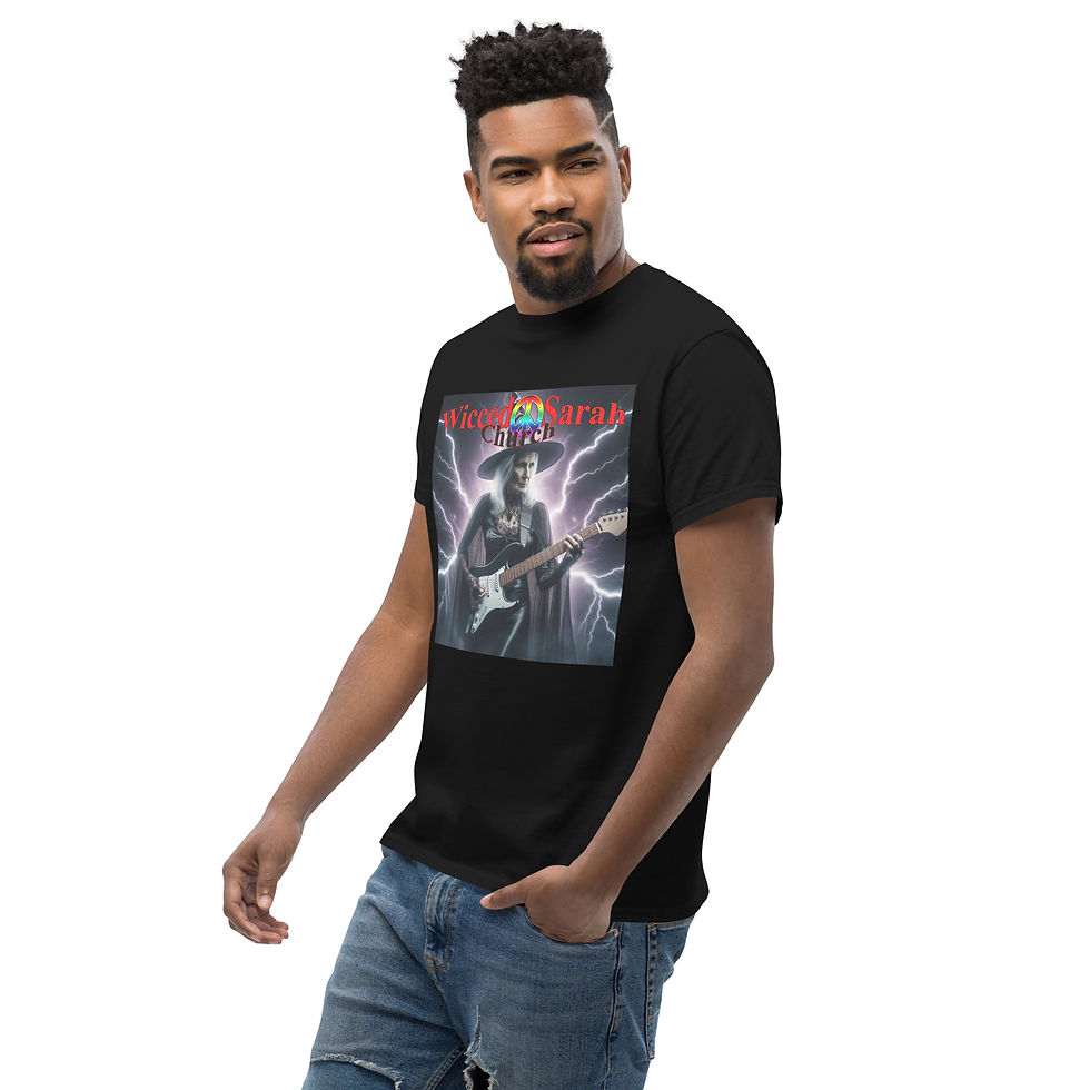 Thumbnail: Wicced Sarah Church Logo 1 Men's classic tee