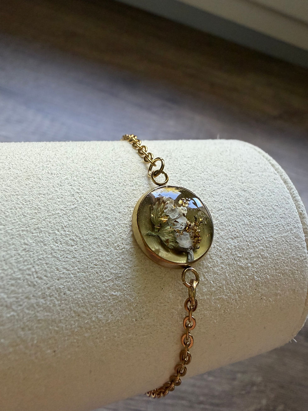 Miniature : Bracelet " fleur de carotte"