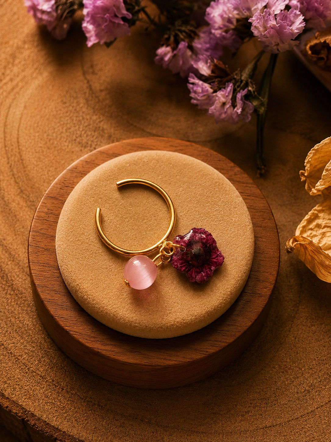 Bague "Manuka bling Or"