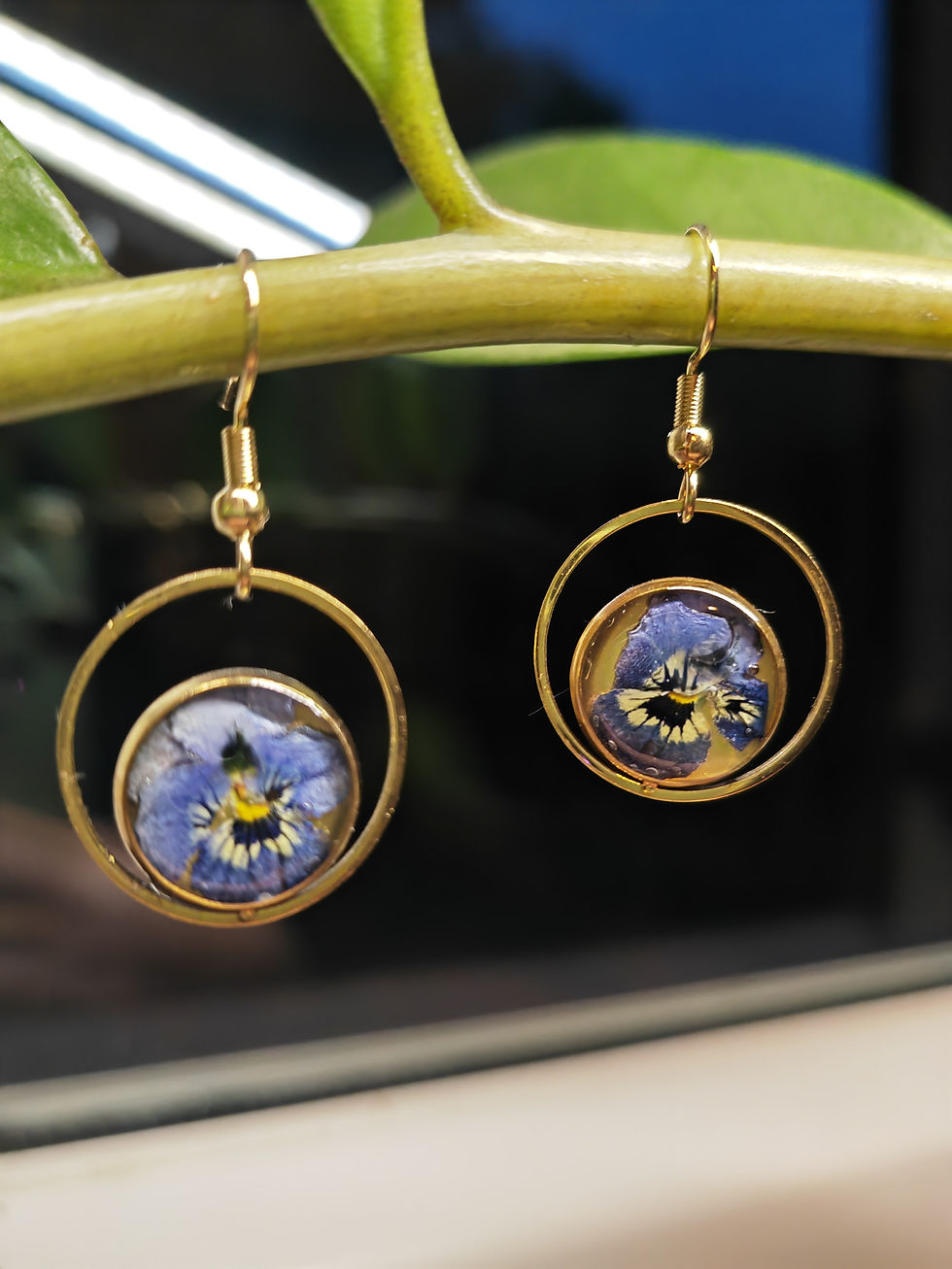 Miniature : Boucles d'oreilles " Dubble Or"