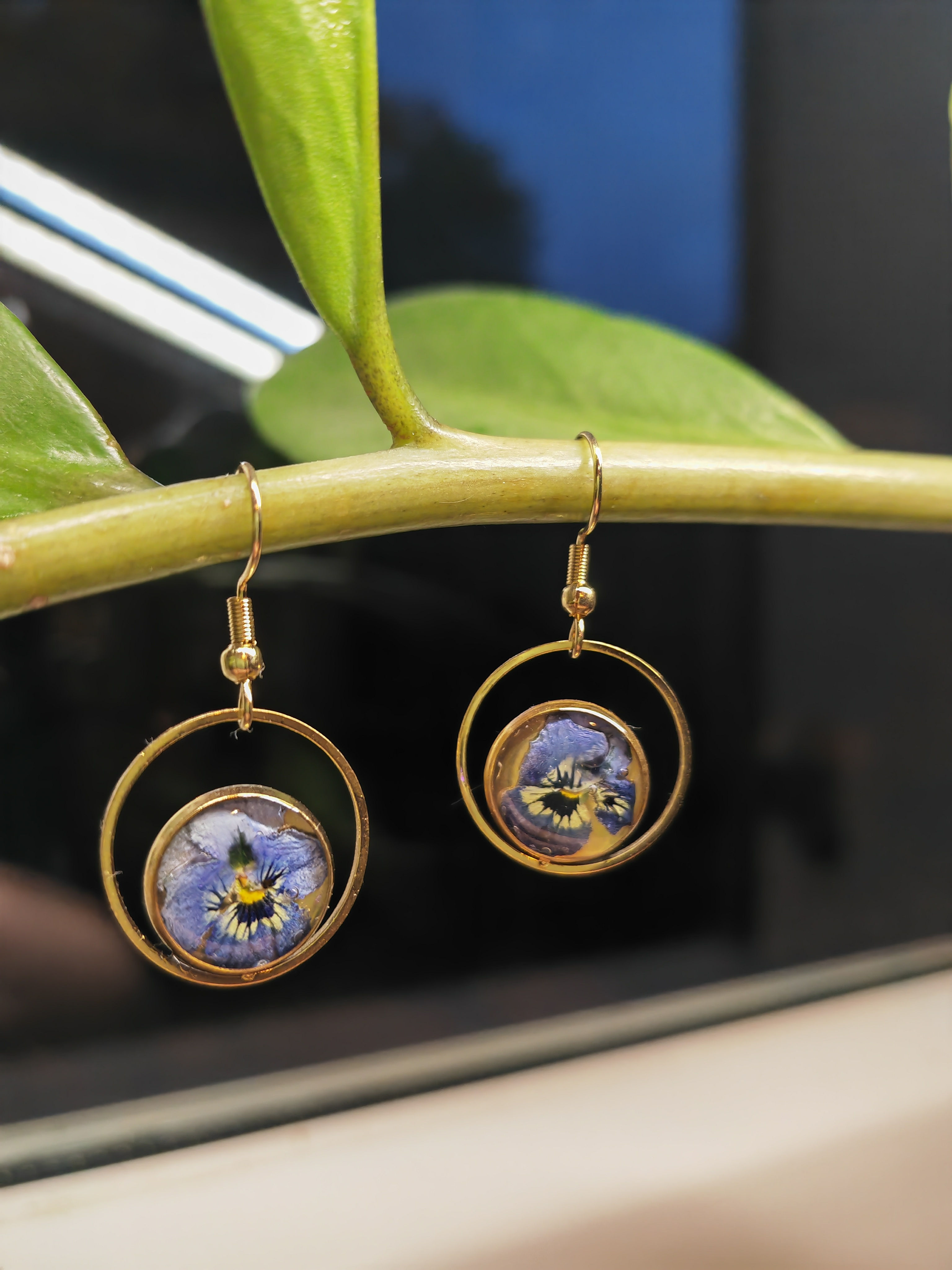 Boucles d'oreilles " Dubble Or"