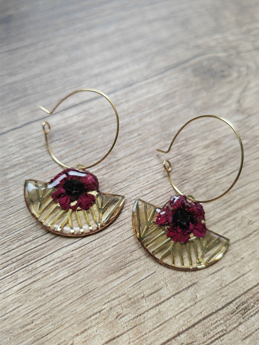 Miniature : Boucles d'oreilles " Fantaisy"